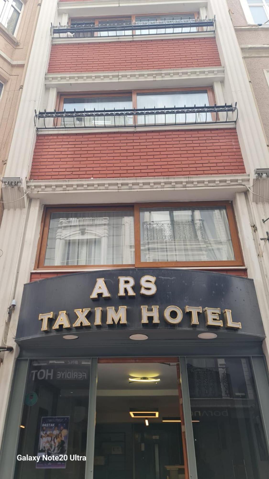 Ars Taxim Hotel Stambuł Zewnętrze zdjęcie
